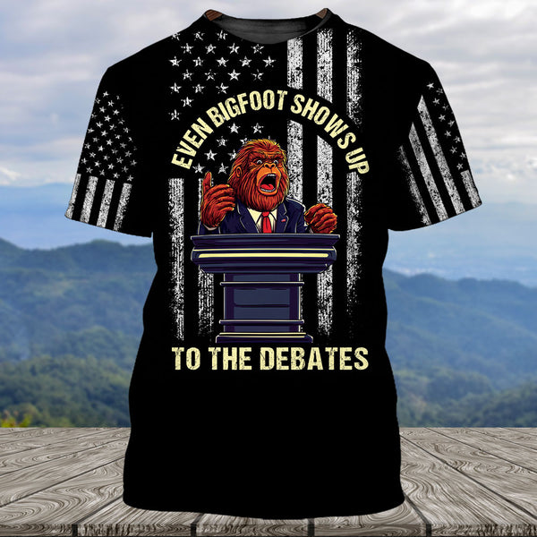 Even Bigfoot Shows Up To The Debates