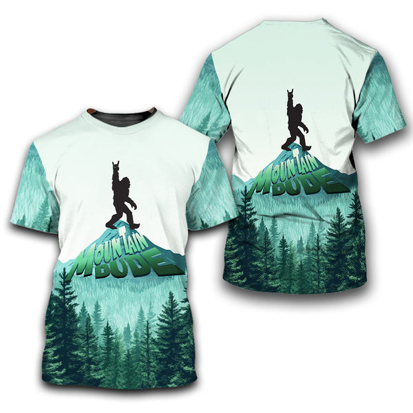 Bigfoot Mountain All Over Print Shirt