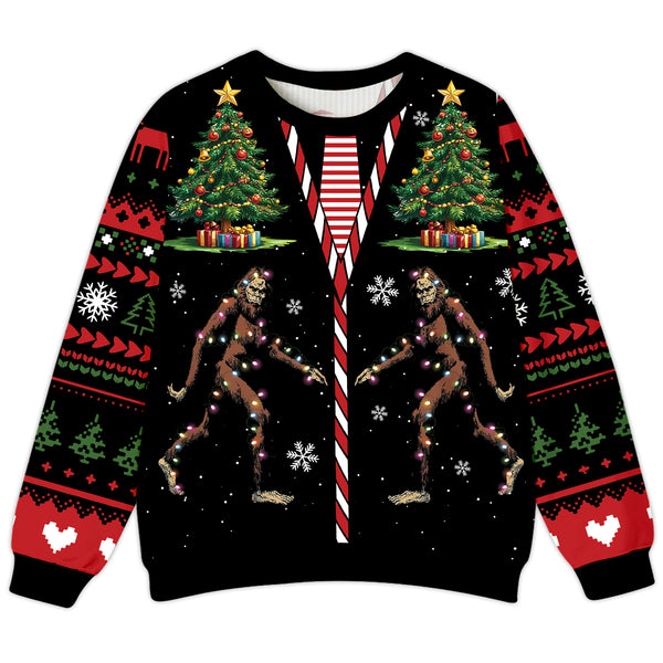 Grumpy Bigfoot Ugly Sweater