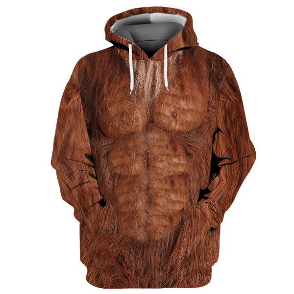 Bigfoot Monster Costume Hoodie