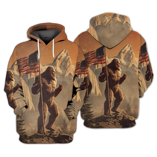 American Legend Bigfoot All Over Print Shirt