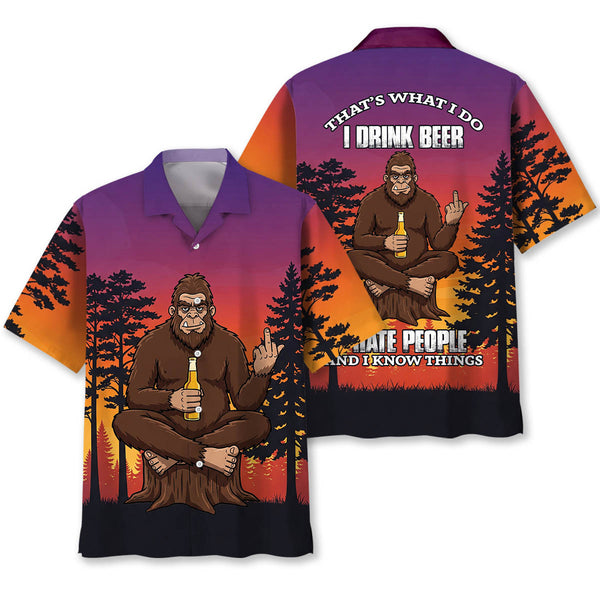 That's What I Do I Drink Beer All Over Print