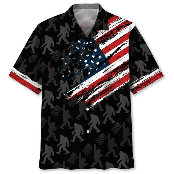 Bigfoot America Hawaiian Shirt