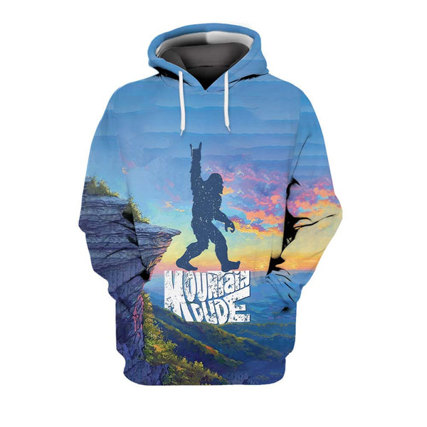 Bigfoot Mountain Hoodie All Over Print