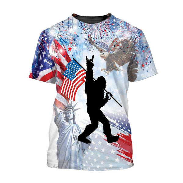 Bigfoot USA T-Shirt For Men & Women